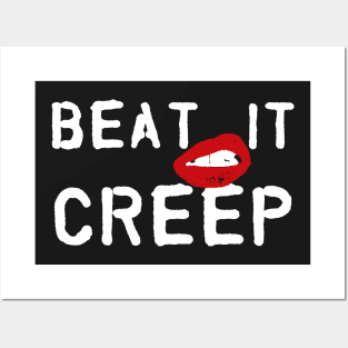 Beat it creep Posters and Art